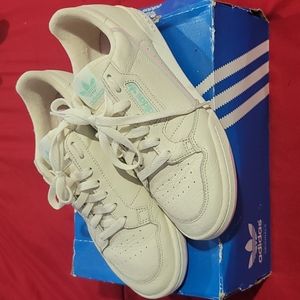 Gently used Adidas sneakers.